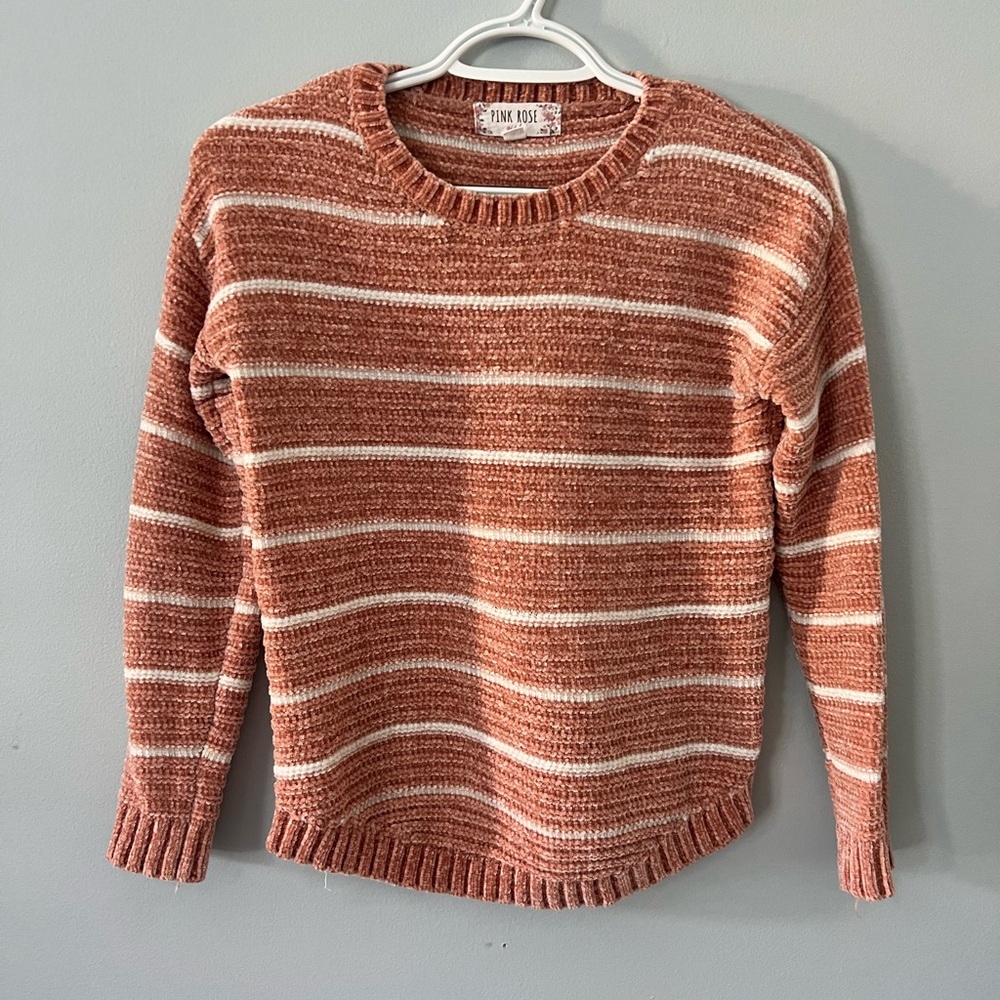 Girls striped sweater